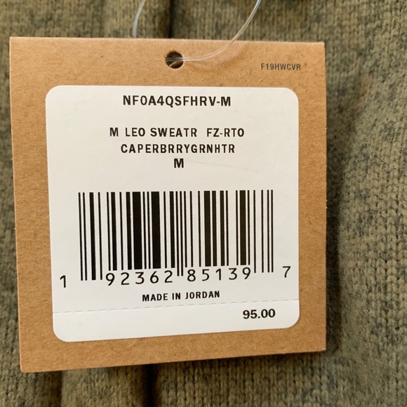 The North Face Men’s Leo Full Zip Sweater RTO - Picture 8 of 8